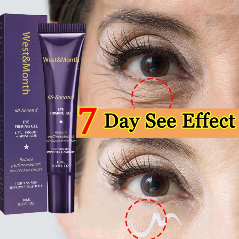 

Anti-Wrinkle Eye Firming Gel Firming Lifting Eye Fine Lines Fishtail Pattern Anti Dark Circles Moisture Replenishment Skin Cream