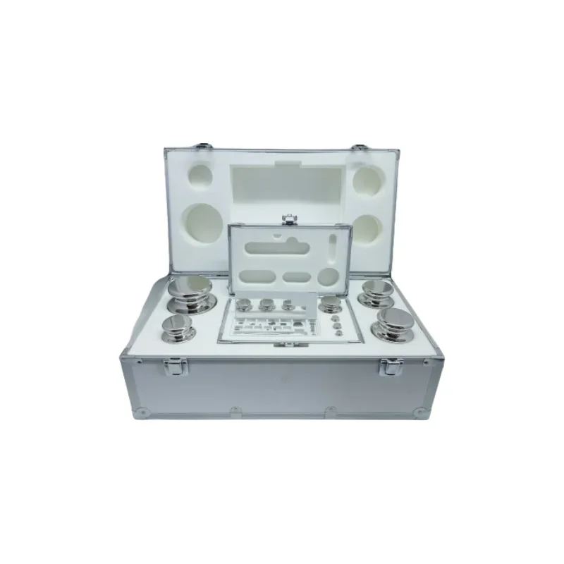 laboratory scale weight kit 1mg-5kg F1 F2 M1 standard stainless steel test weight set  calibration weight masses