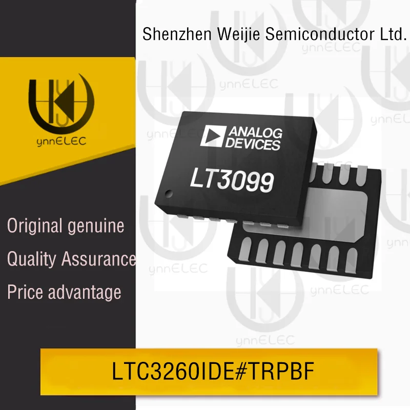

Original LTC3260IDE#TRPBF Dual Output Charge Pump | 4.5-32V Input | DFN-14