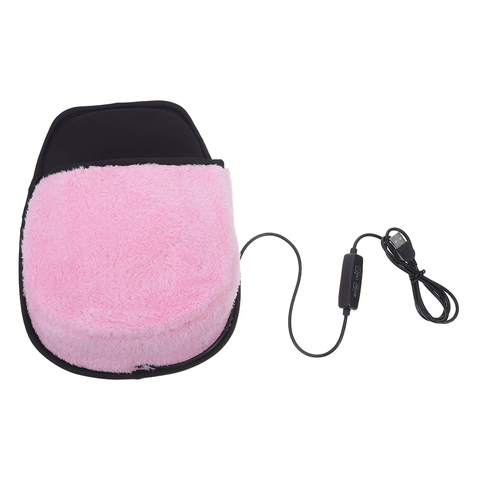 Heated Mousepad Ergonomic Computer Fleece Wrist Rest Desk Hand Warmer Laptop Accessories