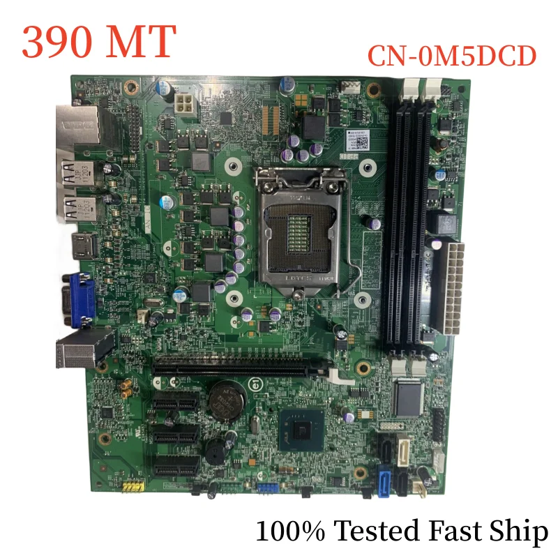 

CN-0M5DCD For Dell Optipex 390 MT Motherboard 10097-1 0M5DCD M5DCD LGA1155 DDR3 Mainboard 100% Tested Fast Ship