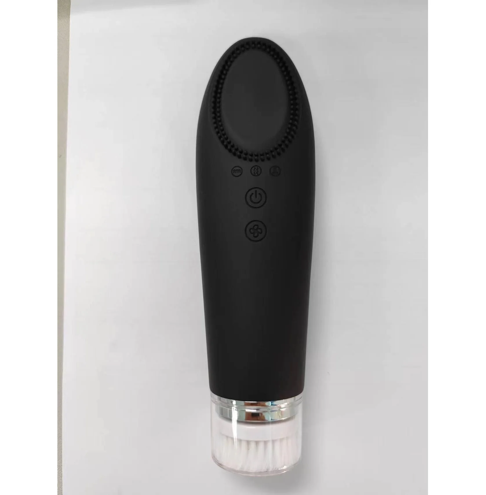 

New Arrival Waterproof Soft Silicone Electric Cleansing Facial Massager Beauty Use Face Washing Brush