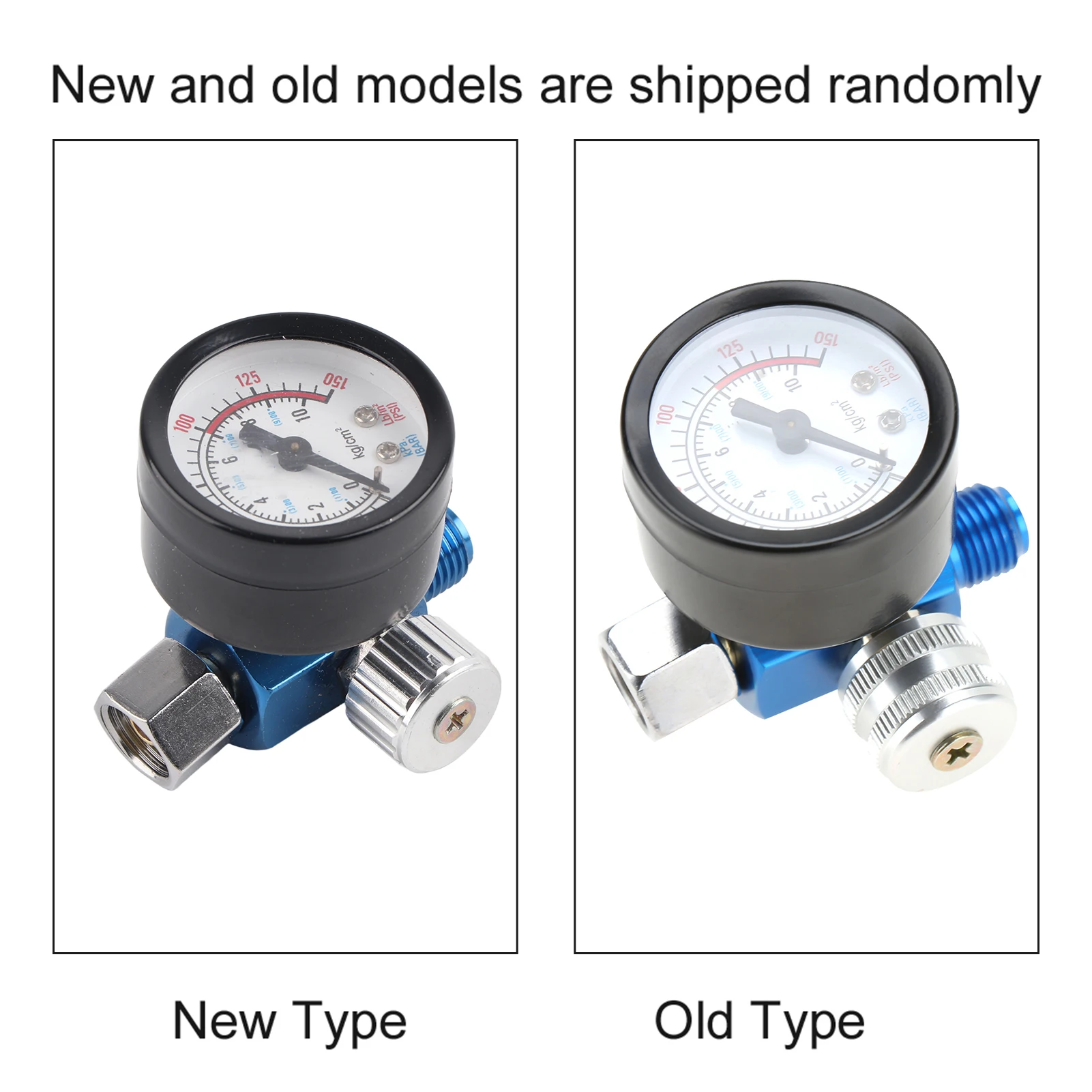 Pressure Regulator Spray  Accessory 1/4 Spray Paint   Pressure Regulator Pressure Gauge Pneumatic Tool Accessory