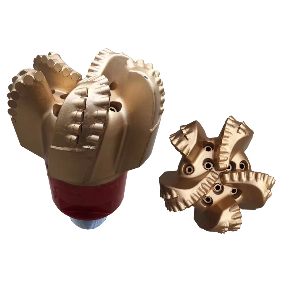 PDC Drill Bit Hardfacing Replaceable Nozzle for Water Well Drilling