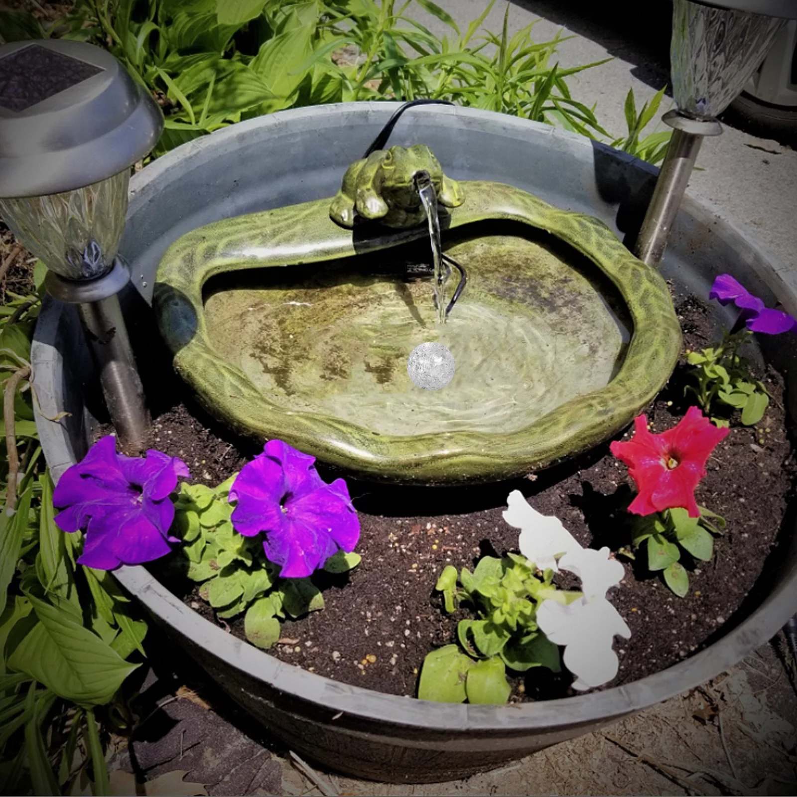 

Elegant Clear Glass Ball Set for DIY Feng Shui Water Fountain Decor Craft Accessories Round Exquisite Globe Ornament