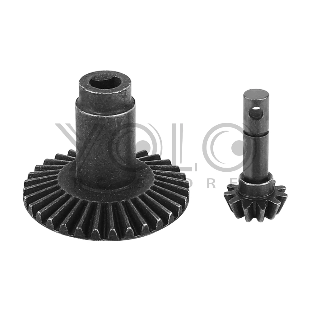 スチールヘリカルベベルアクスル,スペアパーツ,クローラーカーアクセサリー,1/10 redcat gen8 rc,32t,11t