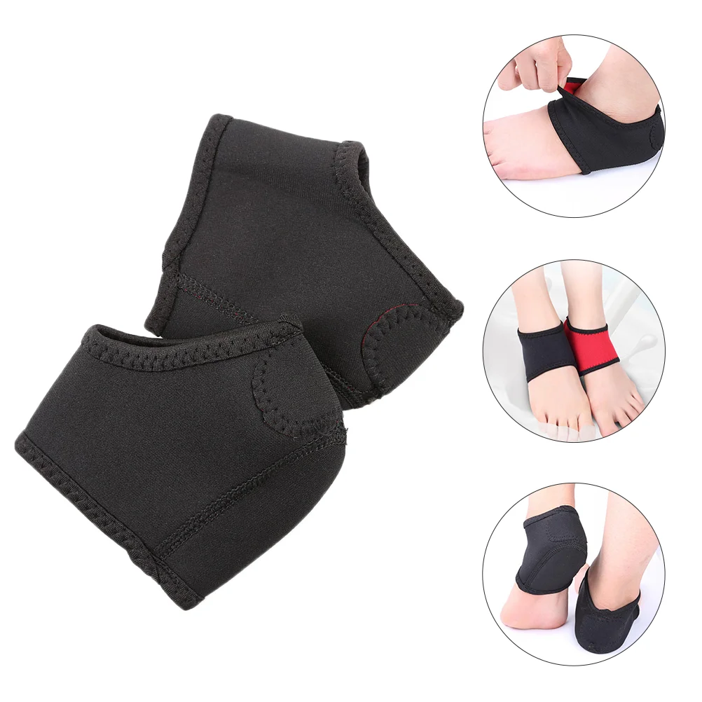 2 Pcs Heel Protector Premium Details Cushions Sore Covers Breathable Pads Protective Neoprene Non-slip Sleeve Protectors