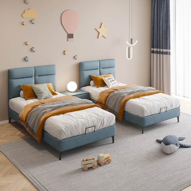 Italian children's bed for men and girls 1m 1.2m Splicing bed, second child, extra wide bed, sisters, single bed, double bed