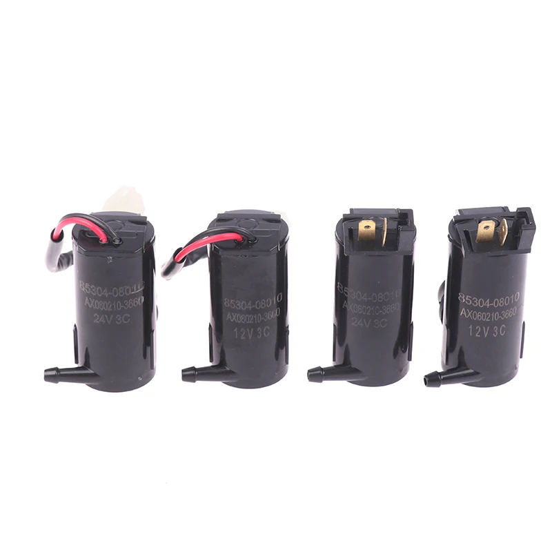 New 12V Universal Car Glass Wiper Windshield Water Washer Pump Jet Motor Car Styling Windcreen Kit