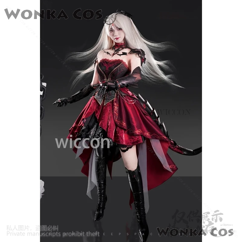 Anime Game Love And Deepspace Cosplay Heroines Costume Hunter Lolita Wigs For Woman Abysm Sovereign Dress New Girls Customized