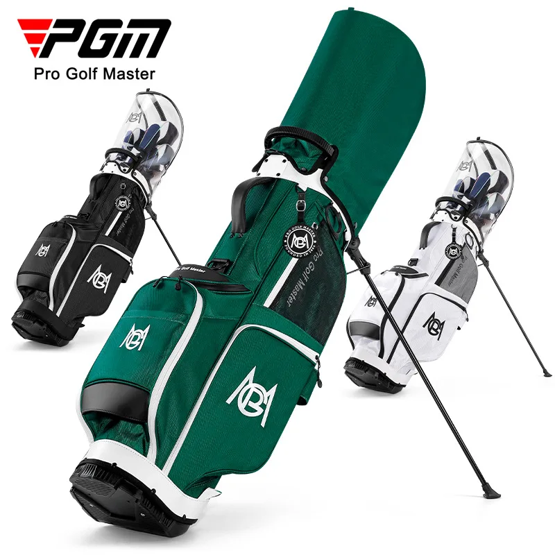 PGM Golf Bag Transparent Nylon Stand Bag for Men Women Trendy Korean Style Golf Club Carrier