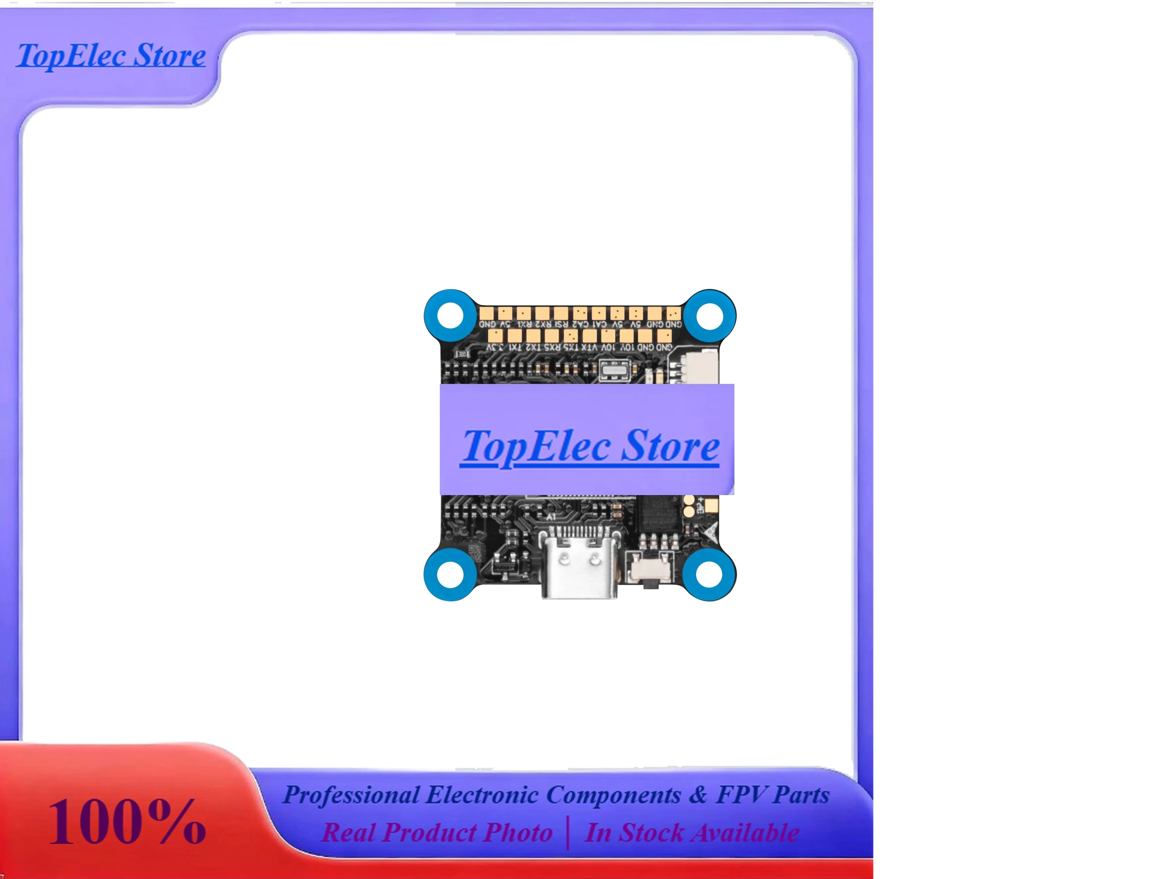 TOPesHOBBYWING F722 RTF F7 FC 8S Lite FPV Car Flight Controller Onboard Blackbox Chip / ICM-42688