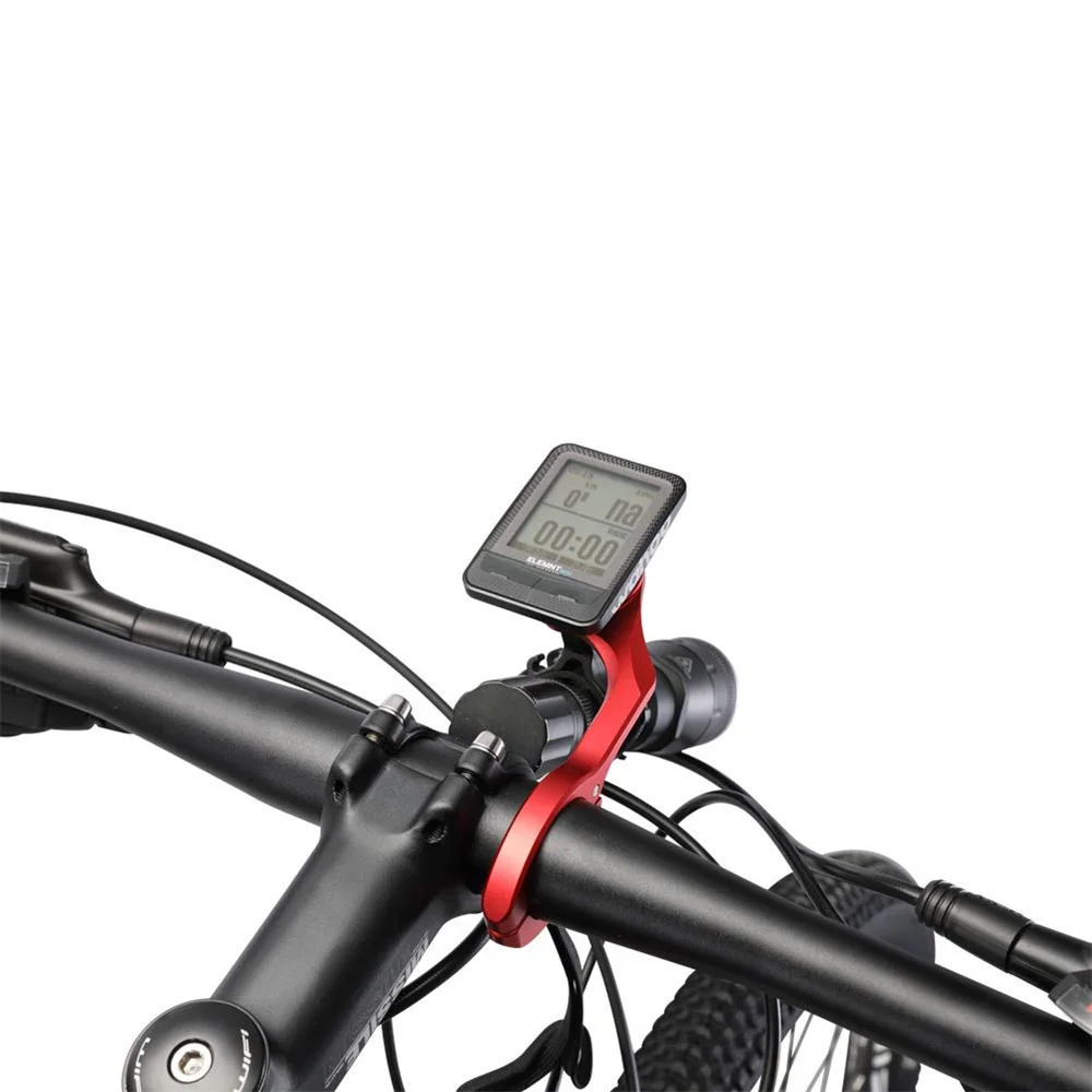 Bicycle Stopwatch Holder MTB Bike Front Handlebar GPS Speedometer Mount Holder For Garmin Bryton Wahoo Bike Computer Mount SM516