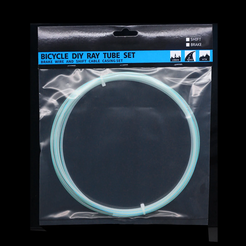 

Bicycle Slick Lube Liner Vacuum Oil Filling 3meters PTEE Tube(Front + Rear) Accessories Bike Inner Cable Guide Kit