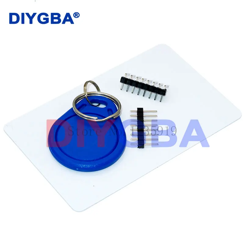 Модуль RFID RC522 Φ S50 13,56 МГц 6 см с бирками SPI запись и чтение для arduino uno 2560