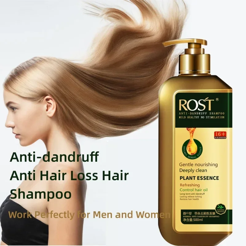 Herbal Anti-dandruff Shampoo Anti  Hair Loss Scalp Repair Damage Care for Men and Women