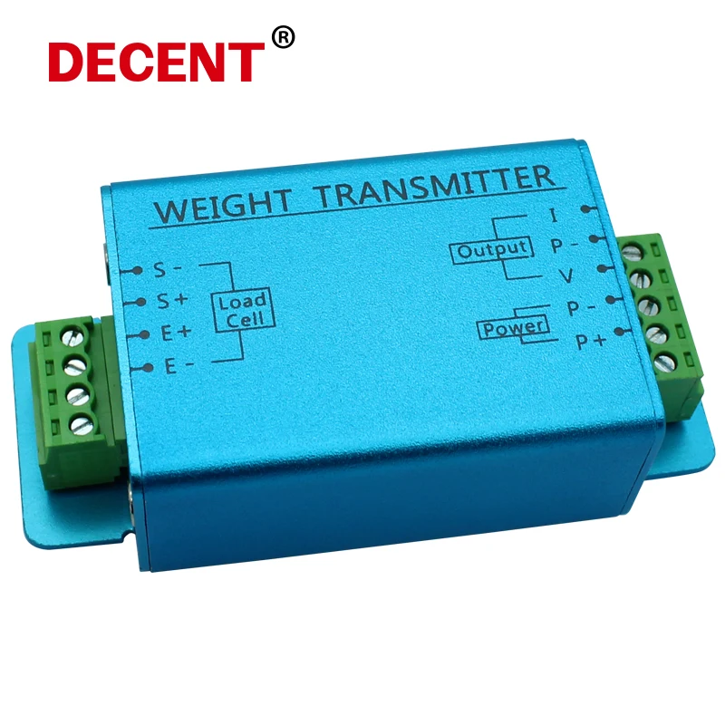 DY510 4-20mA 0-10V Weight Force measuring Weighing LoadCell sensor analog Signa Amplification Transmitter load cell amplifier