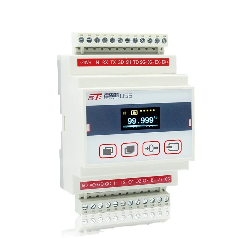Weighing and force measurement universal display control instrument transmitter automation PLC communication control RS485
