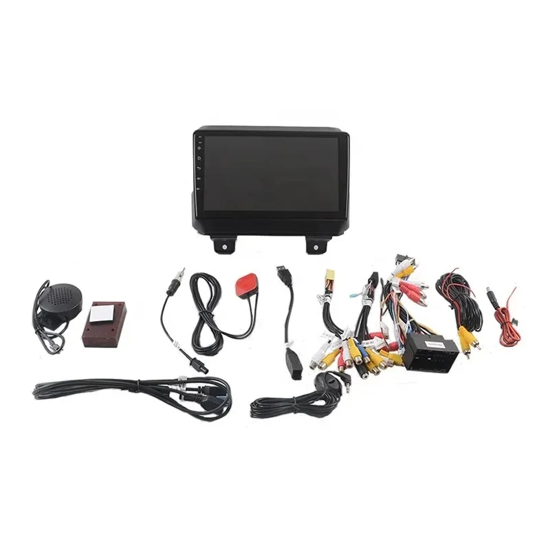ApolloCar Audio Multimedia 9 Inch Touch Screen JL GPS Navigator for Wrangler JL 2018 GPS Radio