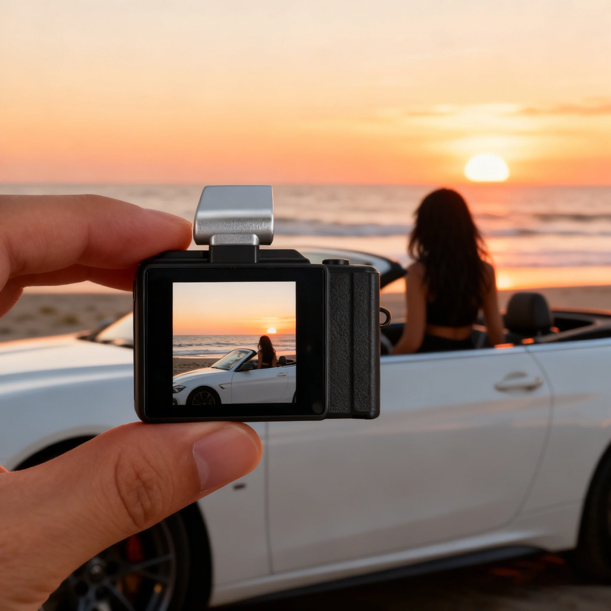 2025년 신제품 A816 미니 카메라 12MP 1080P HD 비디오 녹화 6가지 내장 필터 컴팩트 바디 소중한 순간을 포착