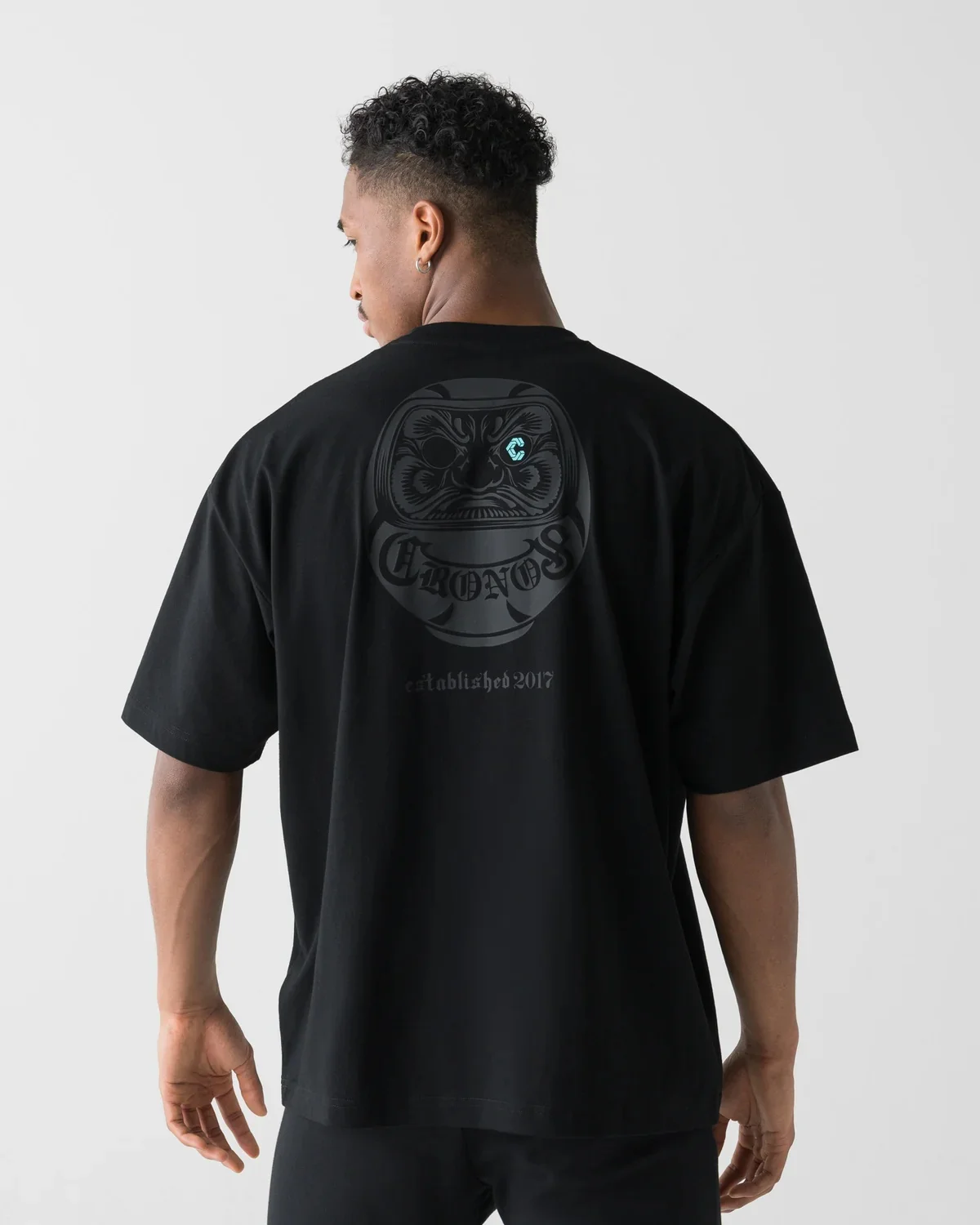 CRONOS DARUMA GRAPHIC S/S TEE サイズM CRONOS DARUMA GRAPHIC S/S TEE Summer Casual Men T Shirt Premium