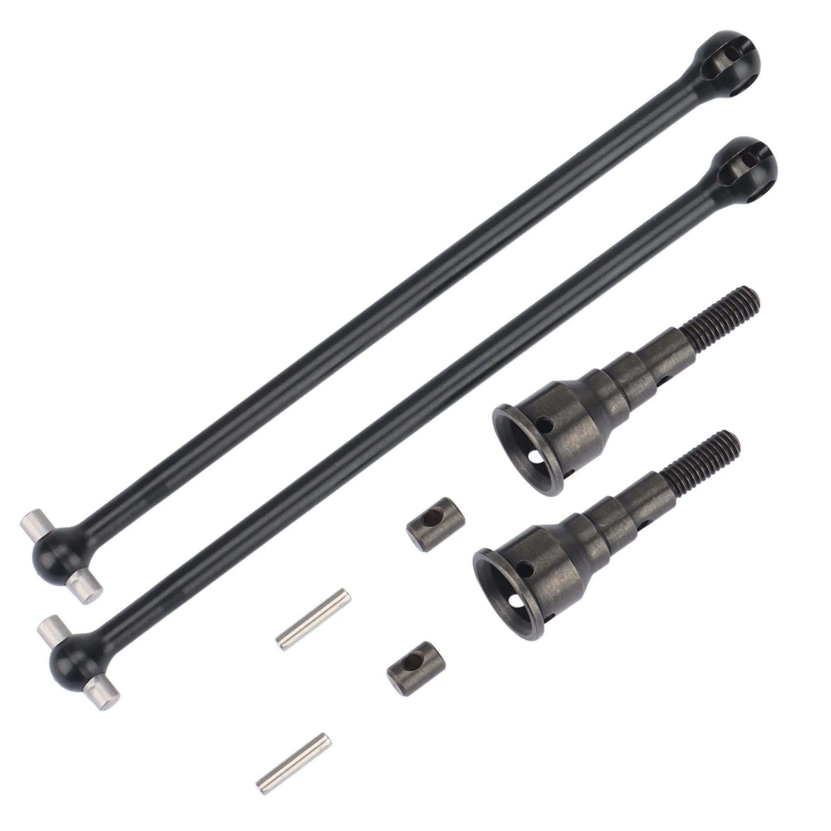 2Pcs Metal Front Rear Drive Shaft For Losi Lasernut U4 1/10 Rock Racer Buggy RC Car Upgrade Parts Spare Accessories