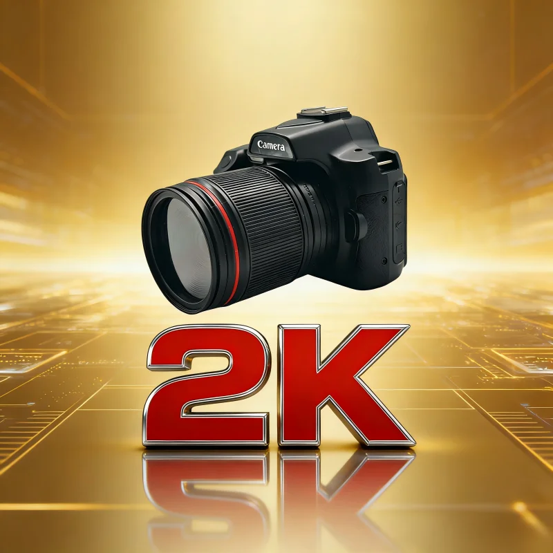 

Цифровая камера 2K с Wi-Fi, 48 МП, двойной объектив, 3-дюймовый IPS-экран, 16-кратный зум с защитой от сотрясений, ночное видение, встроенный аккумулятор