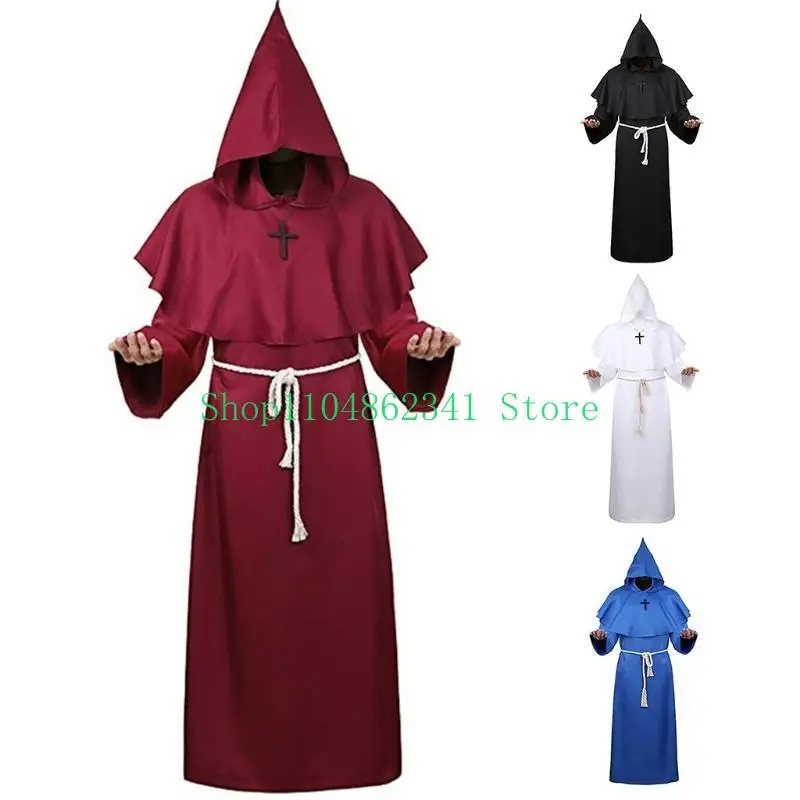 5asd Cowl Hood Scarf Unisex Cổ Bộ trang phục Mũ áo choàng và ngoài trời hàng ngày Outwear Cowl Hood Scarf Hallaween Cosplay