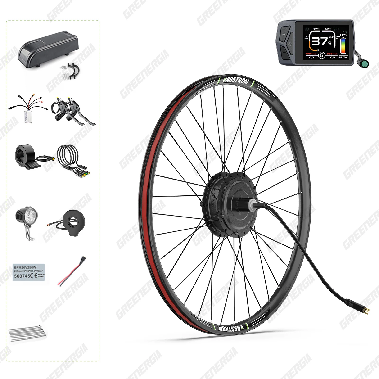 AliExpress BAFANG Bafang 48V 500W Rear Hub Motor Kits EBike Drive Wheel Electric Bike Brushless Motor Bicycle Conversion Kit 13Ah 20Ah Battery