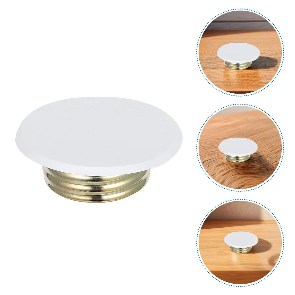 4pcs Iron Fire Sprinkler Covers Plate For Ceiling Sprinkler System Protection Fire Sprinkler Head Covers Protective Plate For Fi