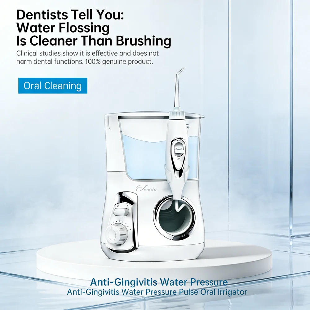 

Электрический ирригатор для полости рта с 10 регулируемыми режимами, резервуаром 800 мл и 5 насадками – Семейный инструмент для ухода за зубами