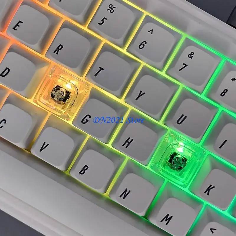 F3KE 8-1000PCS Langlebige XDA-Profilschlüsselkaps 1U Keycap Perfekt für mechanische Tastatur