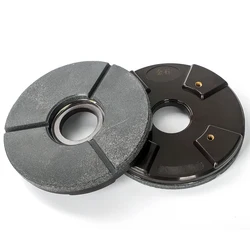 10 inç 250mm reçine siyah Buff ıslak Polishig Pad keskin tip için esnek elmas parlatma pedi mermer granit taş