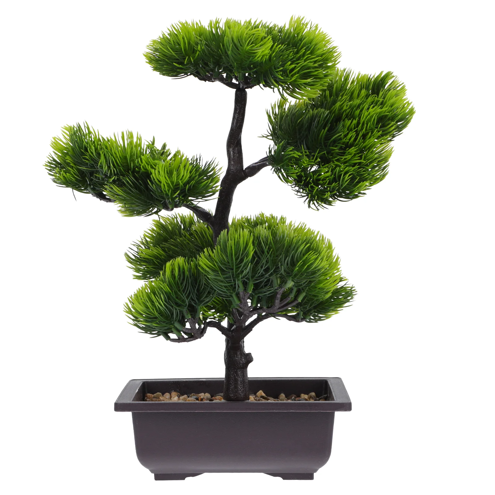 

Fake Vines Artificial Pine Potted Plant Plants Home Desktop Adornment Tree Bonsai Decor Indoor