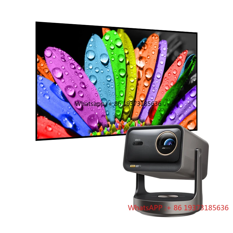 جهاز عرض Hisense Vidda C3 Ultra 4K الجديد - جهاز عرض ثلاثي RGB - Cinema Tech 1.67x Zoom HDR10+ 3200 ANSI Lumens للمسرح المنزلي #1