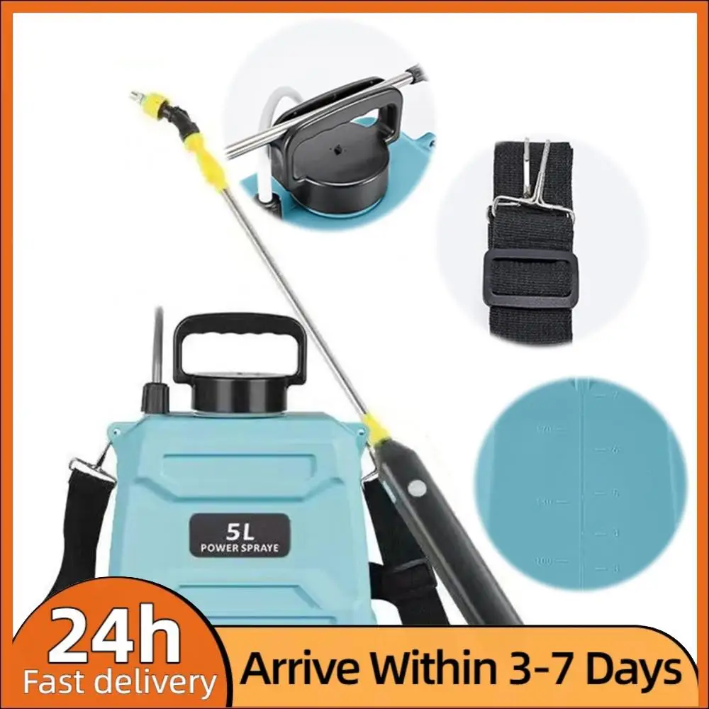

5L Shoulder Pesticide Sprayer Automatic Sprayer Bottle USB Rechargeable Garden Water Sprayer 3 Modes for Lawn Watering