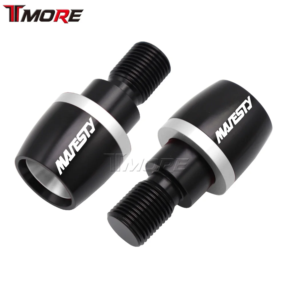 For Yamaha Majesty 400 Majesty400 2004-2011 Motorcycle Accessories CNC Aluminum Handlebar Grip Ends Plug Slider Cover