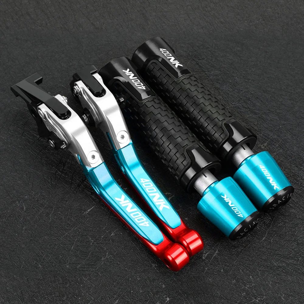 For CFMOTO 400NK 650NK 2014 2015 2016 Motorcycle Extendable Handbrake Brake Clutch Levers Handle Grip Handlebar Grips