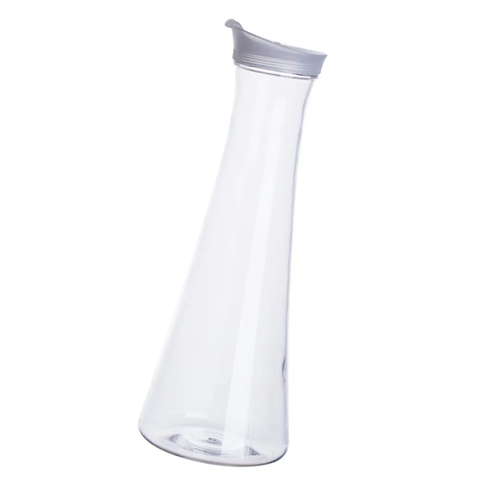 1600Ml Transparent Plastic Water Pitcher Juice Pot for Cold Hot Beverages Family Parties Picnics Swimming Pool Food Safe PP