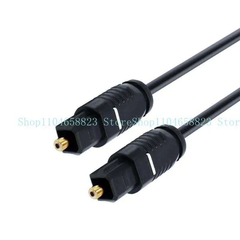Cable óptico 652F SPDIF Audios digitales Cable Toslink Cord Universal Square Port