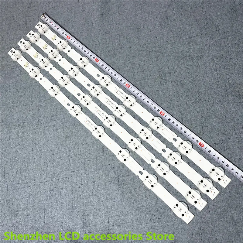 LED Strips(4) For LG 55UM7600PTA 55UM7660PLA 55UM7450PLA 55UM7400PLB 55UM7300AUE 55UM7650PSB 55UM7470PSA 55UM7520PSB 55UM7300PUA