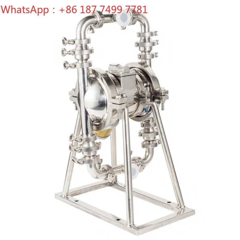 DN50 EODD Electric Diaphragm Pump Stainless Steel Mud Sludge Chemical Industrial Air Transfer Pump