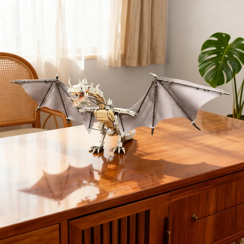 

485 деталей MOC: Фелл-бест из Средиземья (Властелин колец), конструктор, креативный подарок, DIY-декор для витрин, премиум-класс для взрослых