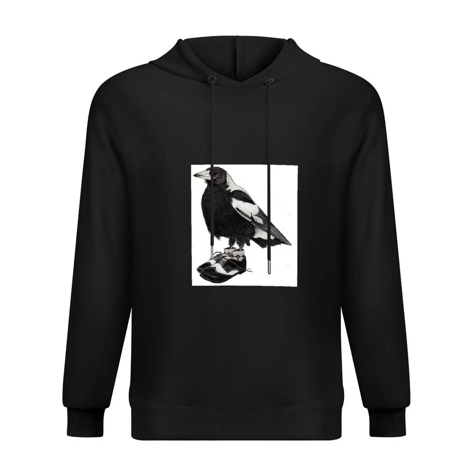

Magpie in wingtips Hoodie mens clothing men wear autumn clothes men clothing new features of hoodies & sweatshirts