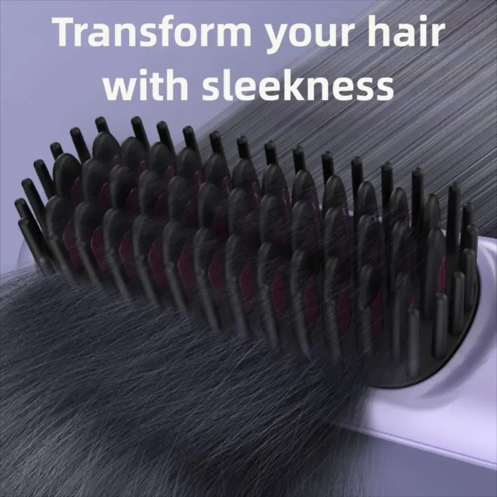 

Новый беспроводной выпрямитель для волос 120-220C ° 9-температурная расческа для прямых волос, перезаряжаемая расческа для выпрямления волос типа C