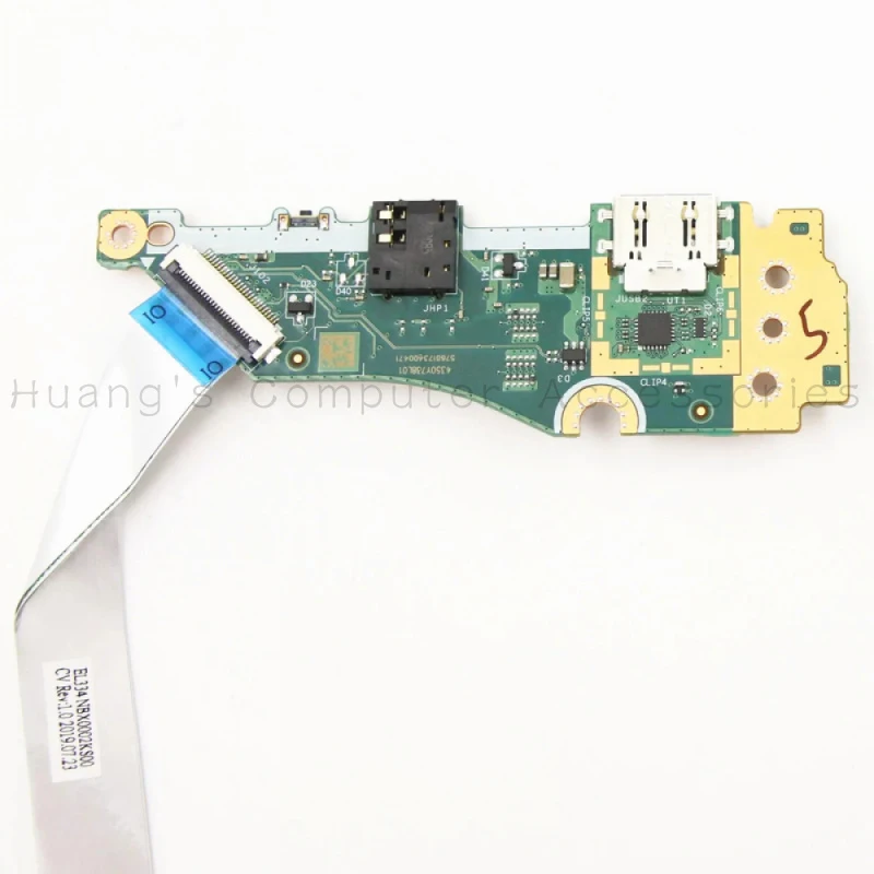 S+Original New USB Audio Board 5C50Y97683 LS-H951P For Lenovo S340-13IML S340-13 EL334 Laptop Replacement