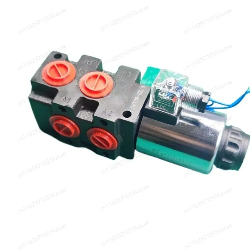 

24 В 12 В электромагнитный переключающий клапан гидравлический многонаправленный контроль SVV06