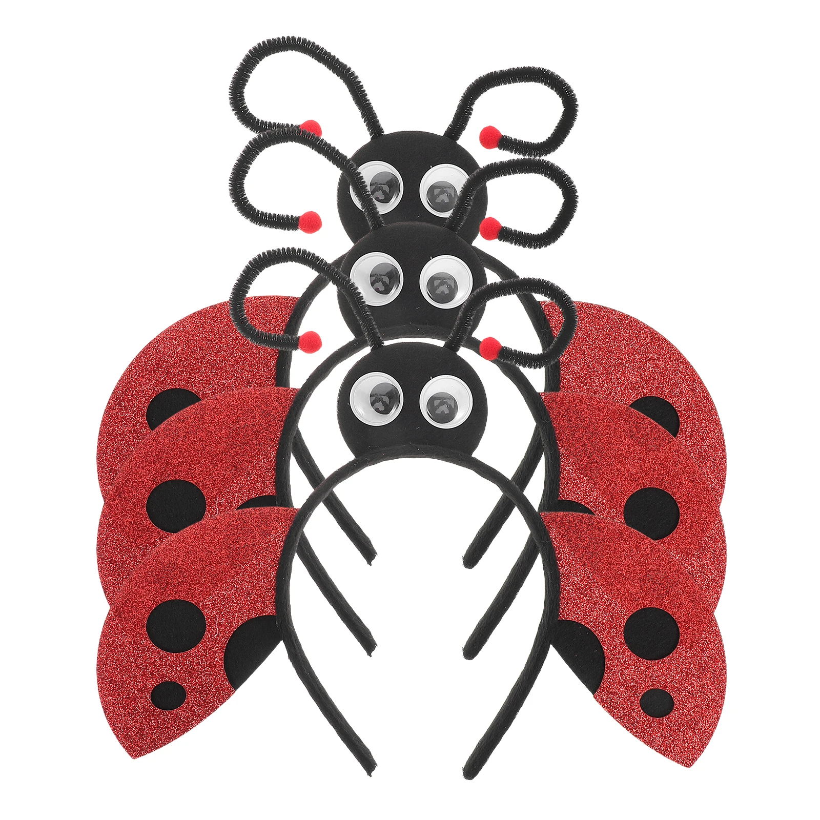 

3pcs Animal Headband Girls Kawaii Costume Accessories Dress Up Halloween Party Performance Headbands For Kids Lightweight Easy