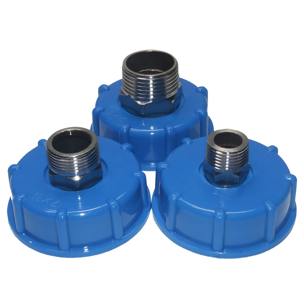 1000L Durable IBC Tote Tank fittings S60X6 Thread to 1/2