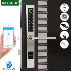 BAYKUBE TT Lock APP BL Electronic Door Lock Waterproof Fingerprint Smart Card Support Temporary Password Aluminum Door Lock